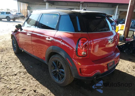 2013 Mini Countryman Cooper S из США, поврежденный, VIN WMWZC3C55DWP22569
